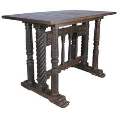 Early 18th Century Italian Library Table 8