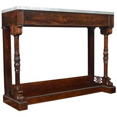 Regency Rosewood Console Table