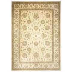 Oushak Hand-Knotted Area Rug 12