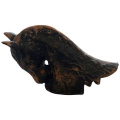 Vintage Terra Cotta Horse Sculpture 12