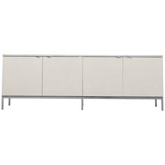 Buffet Florence Knoll avec dessus en marbre pour Knoll International