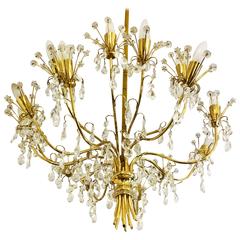 Large Chandelier by J.L Lobmeyr 11