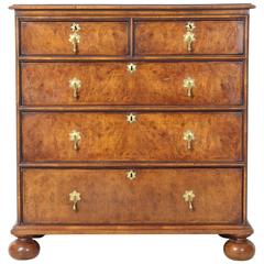 William & Mary Style Chest of Drawers