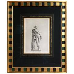 Very Handsome, Framed Engraving of Cupid 2