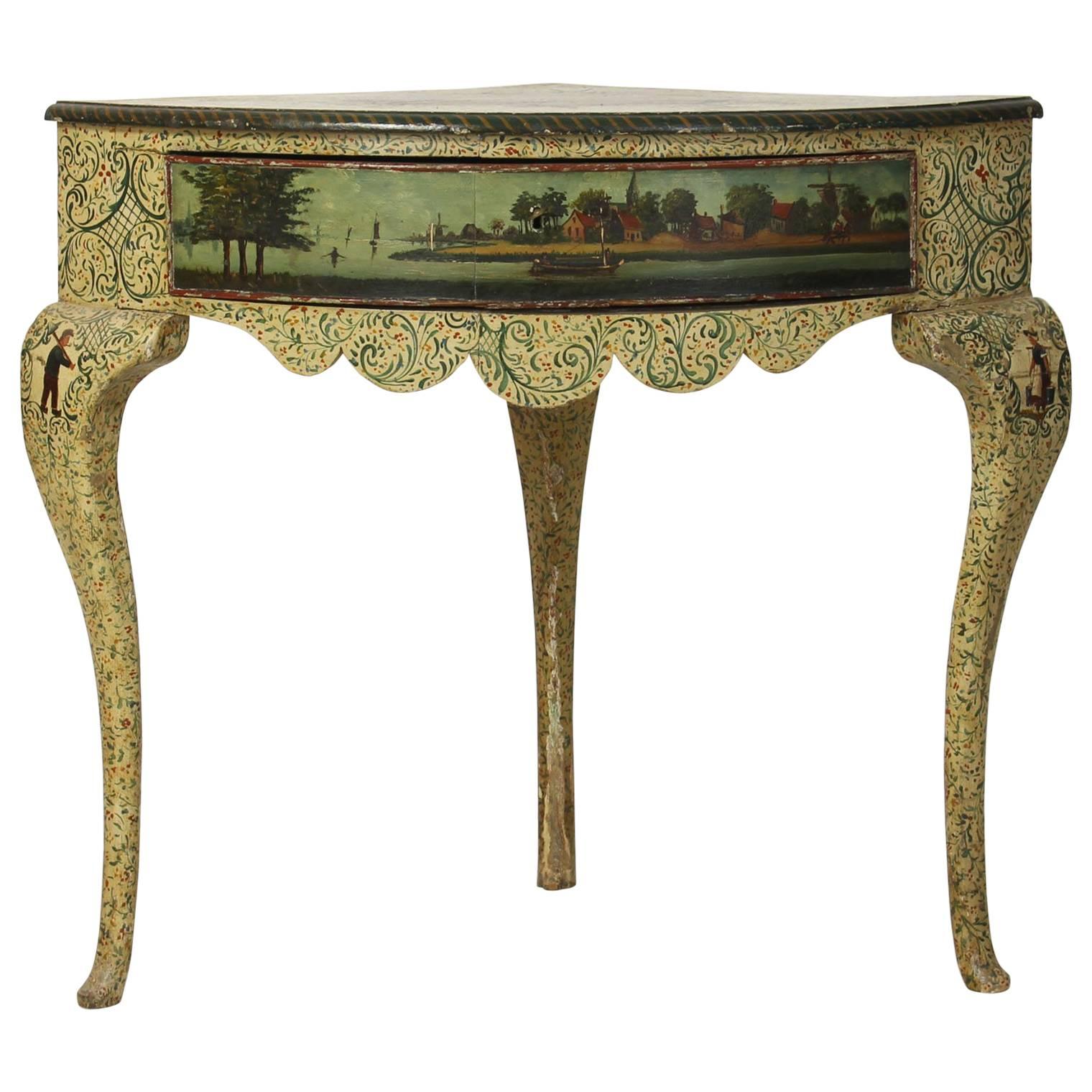 Early 19th Century French Corner Table