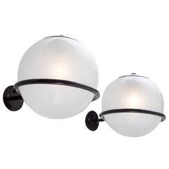 Pair of Wall Lamps by Gino Sarfatti for Arteluce