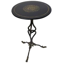 19th Century French Cafe Side Table