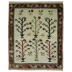 Vintage Turkish Konya Carpet 4