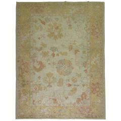 Vintage Inspired Angora Oushak 11