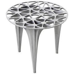 Sedona Small Side Table or Side Stool Polished or Brushed Stainless Steel