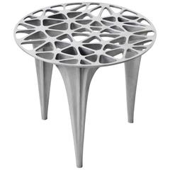 Sedona Small Side Table or Side Stool Polished or Brushed Stainless Steel 2