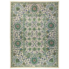 Suzani Hand-Knotted Area Rug 6