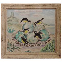 Painting by Alice Stanley Acheson