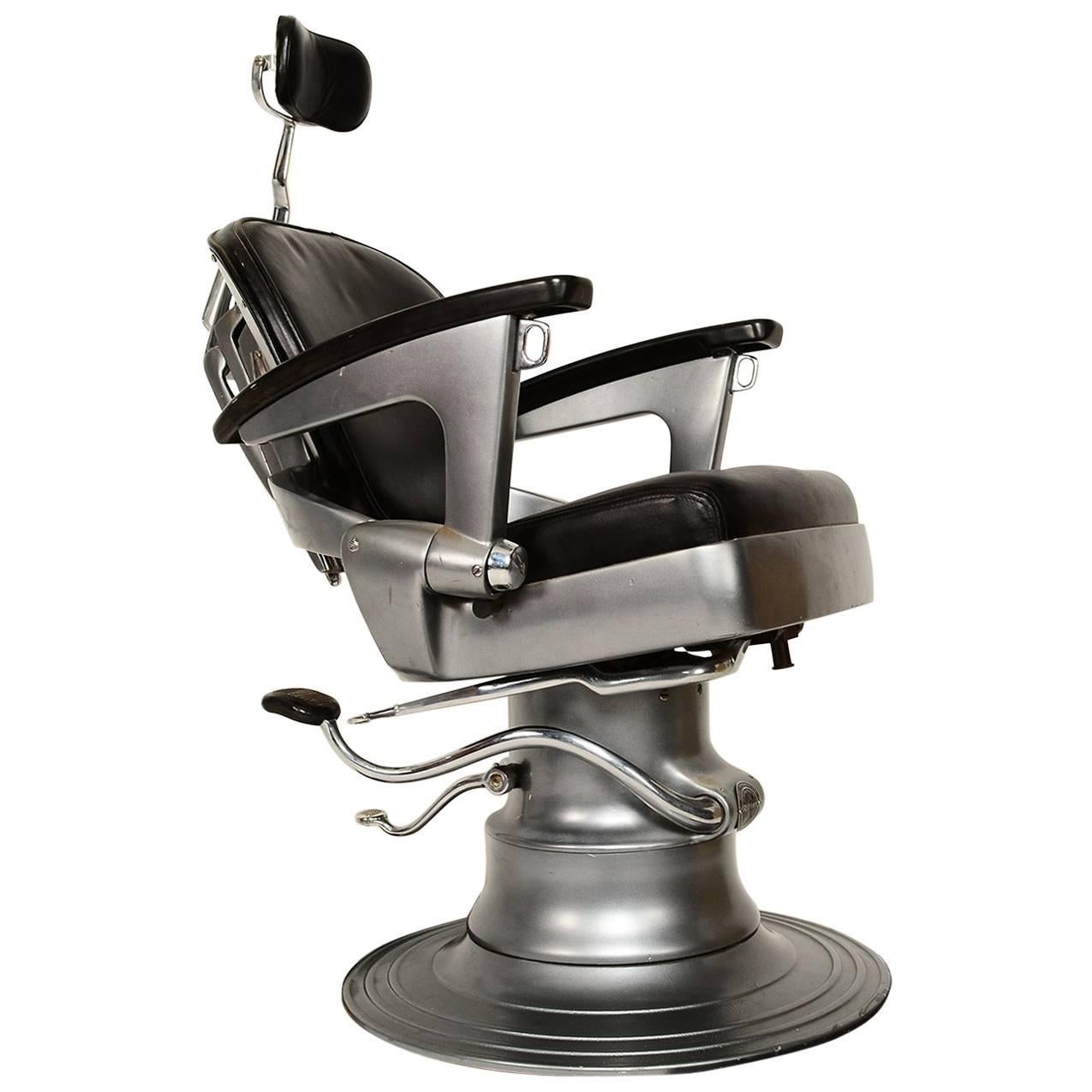 Ritter Art Deco Machine Age Barber Dentist Dental Chair