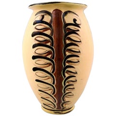 Kähler, Denmark, Glazed Stoneware Vase, 1930s