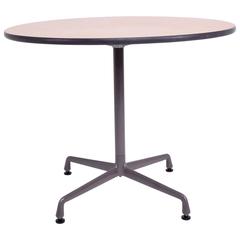 Herman Miller Eames Round Aluminum Group Table 1
