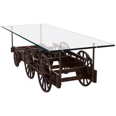 Antique Train Coffee Table