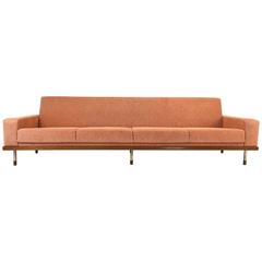 Teak Four-Seat Sofa, 1960s
