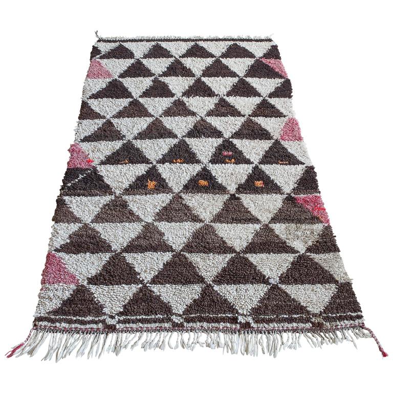 Moroccan Beni Ouarain Rug For Sale