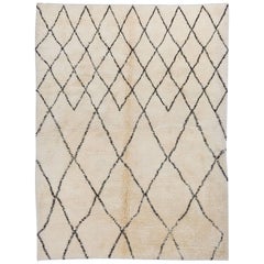 7x9 Ft Brand New Moroccan Rug Made of %100 Natural Undyed Wool. CUSTOM OPTIONS