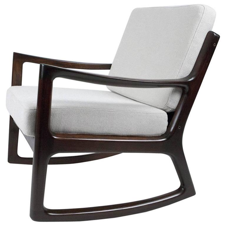 Ole Wanscher Rosewood Rocking Chair Circa 1960 At 1stdibs Ole Wanscher Rosewood Rocking Chair Circa 1960 For