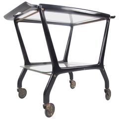 Vintage Italian Bar Cart after Ico Parisi Vintage Italian Bar Cart after Ico Parisi