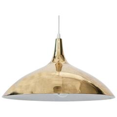 Ceiling Lamp in Brass, a Paavo Tynell Classic