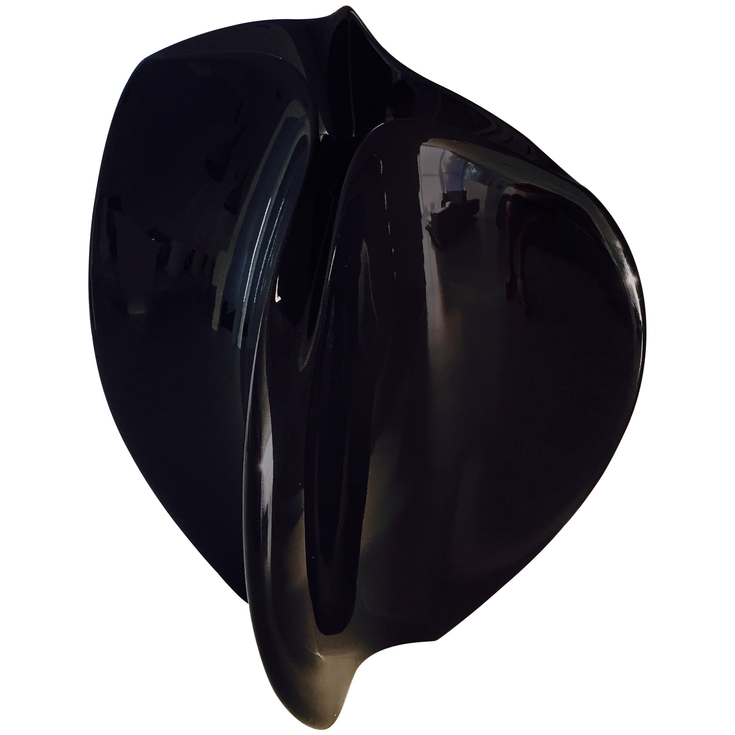 Very Large Zaha Hadid Flow Vase At 1stdibs