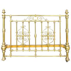 Magnificent 19th Century Brass Bedstead 7