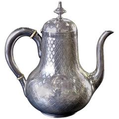 Early 19th Century George III, Silver Tea Kettle