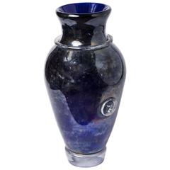 Murano Glass Vase by Alessandro Barbaro