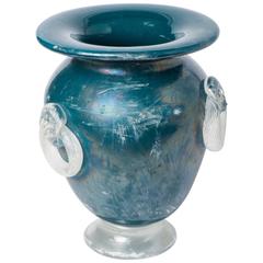 Murano Glass Vase by Alessandro Barbaro