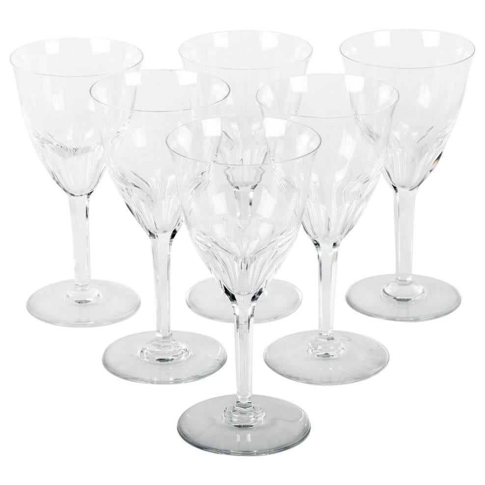 Baccarat  Two Set of Six Wine Glasses .