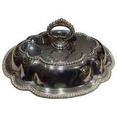 Silver Serving Bowl