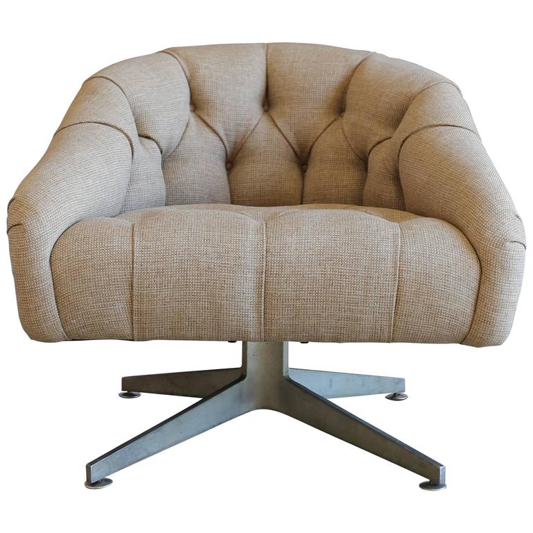 Swivel Lounge Chair by Ward For Sale at 1stdibs