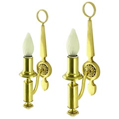 Pair of 1940-1950 Neoclassical Sconces