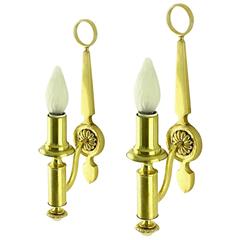 Pair of 1940-1950 Neoclassical Sconces 1