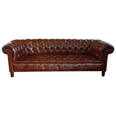 Retro 20th Century Chesterfield Sofa