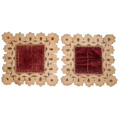 Pair of Decoration Pieces of Textiles