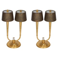 Pair of Table Lamps by Gent et Michon