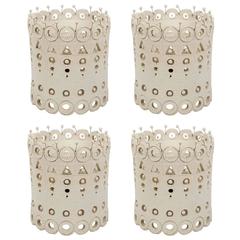 Four Charming Small Ceramic Lamps by Georges Pelletier