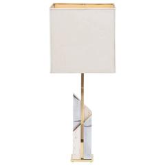 Gaetano Sciolari Travertine Table Lamp 12