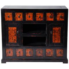 Antique Chinese Medicine Chest with Restoration