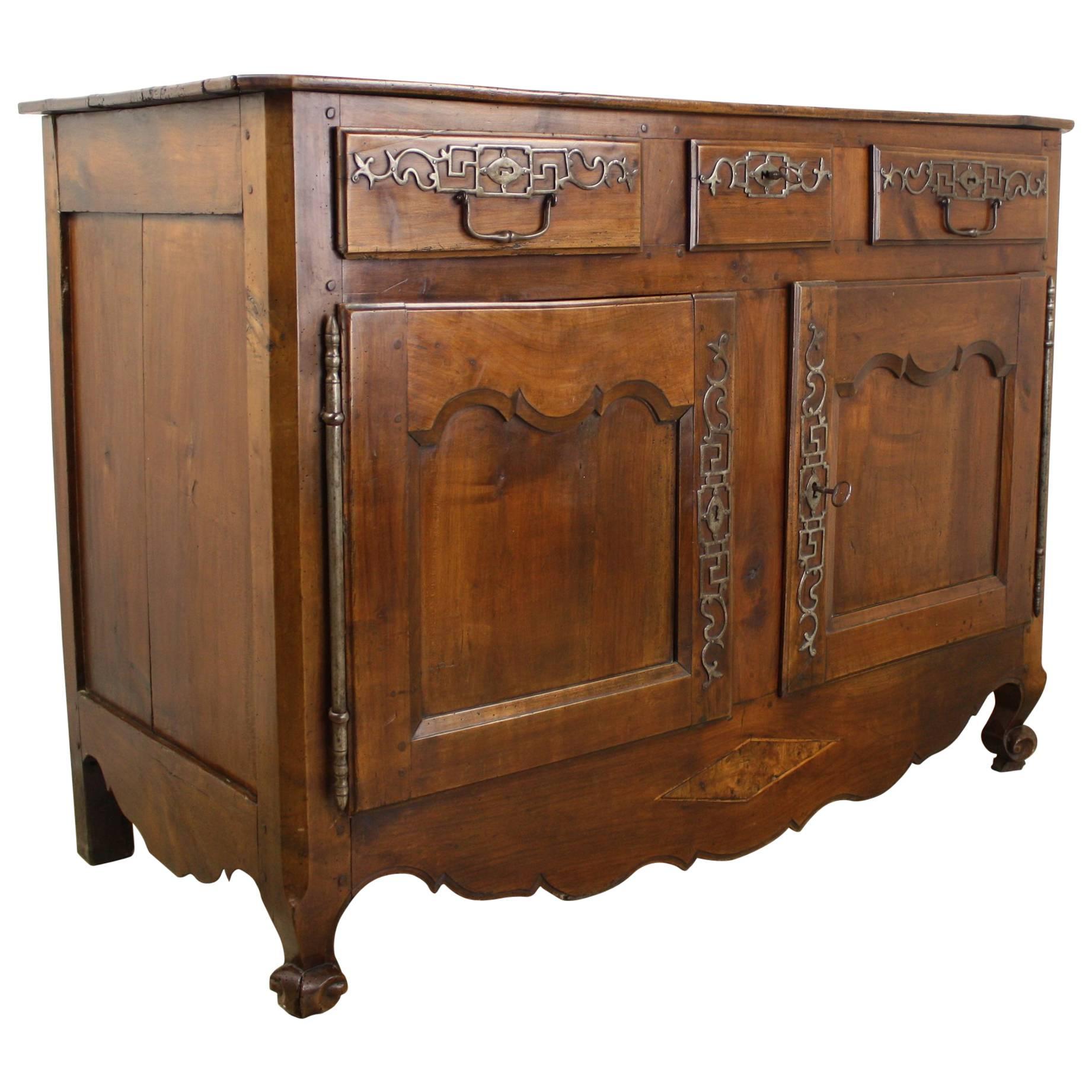 Exceptional Antique Cherry Snail Foot Buffet at 1stDibs antique cherry buffet, antique cherry