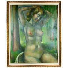Posing Nude Oil Painting 5