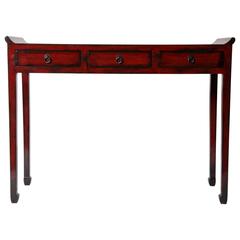 Chinese Side Table with Restoration 3