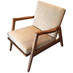 Sculptural Mid-Century Modern Birch Lounge Chair 3