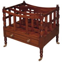 Early 19th Century Mahogany Canterbury 9