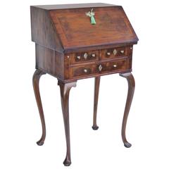 Antique Walnut Secretary of Small Proportions