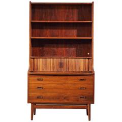 20th Century Rosewood Bookcase by Johannes Sorth